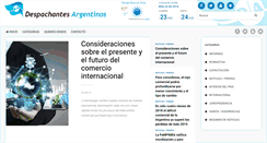 Desktop Screenshot of despachantesargentinos.com